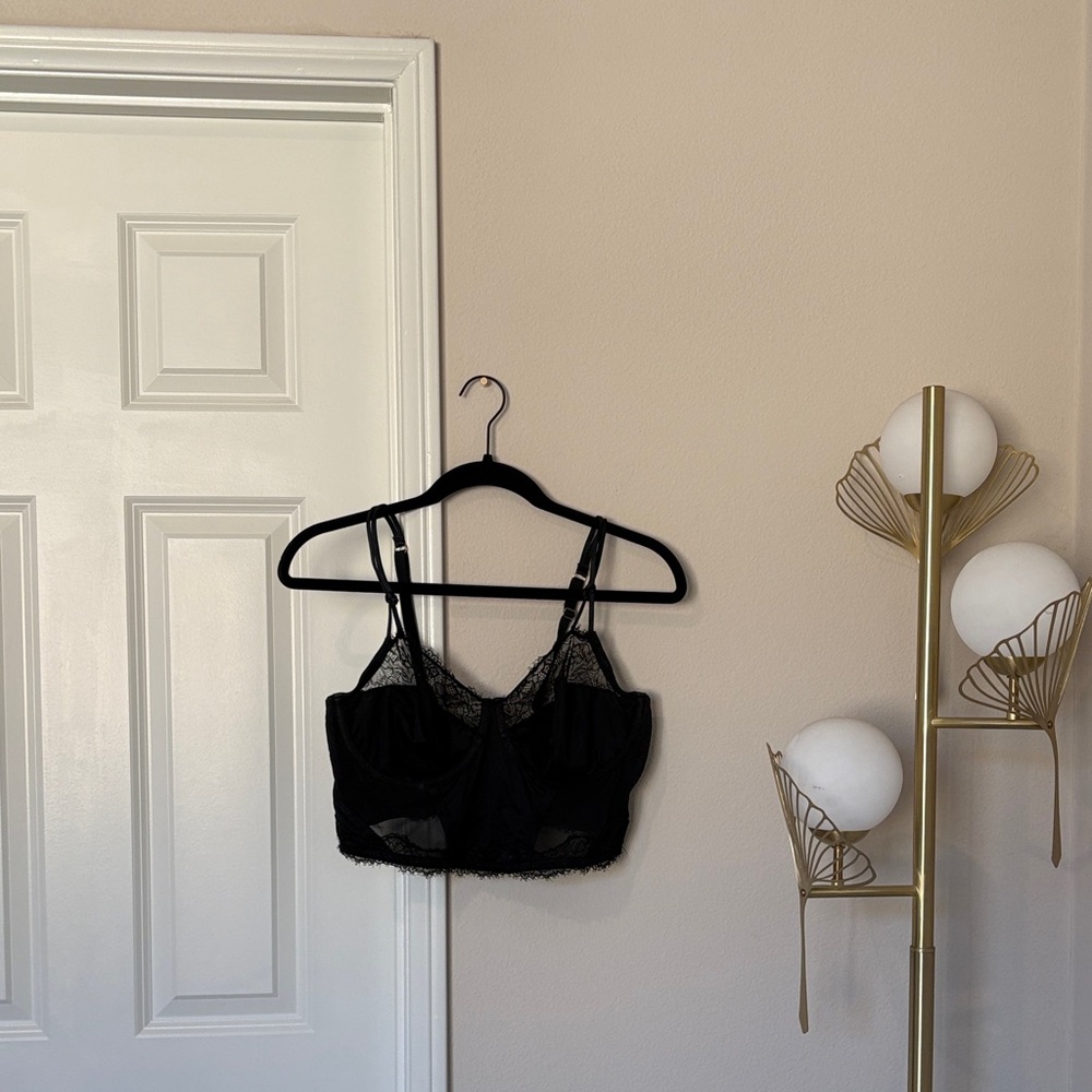 Auden Black Lace Bralette Top